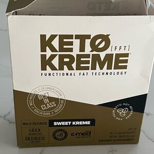 Pruvit Keto Kreme Sweet Kreme Functional Fat Technology Supplement